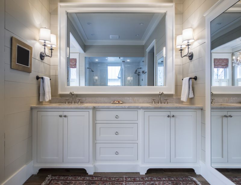 Contemporary Bathroom Vanity Area